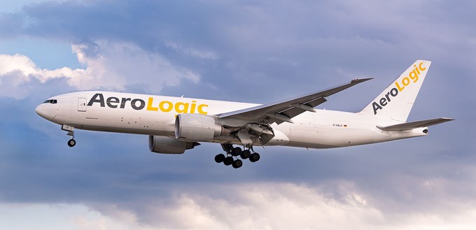 Aerologic: Die Frachtfluggesellschaft ist eine Zusammenarbeit von DHL und Lufthansa Cargo.