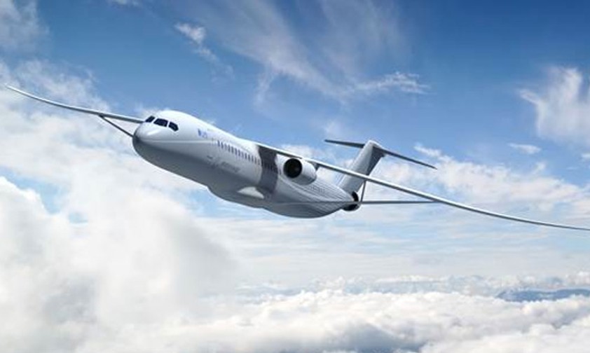 Boeings Konzeptflieger: 50 Prozent weniger Energieverbrauch.