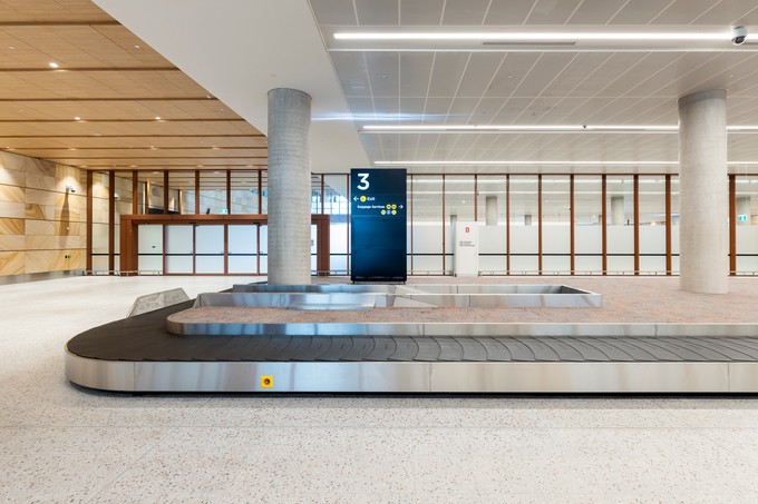western sydney airport terminal fertig  Terminal BaggageArea Credit-Multiplex