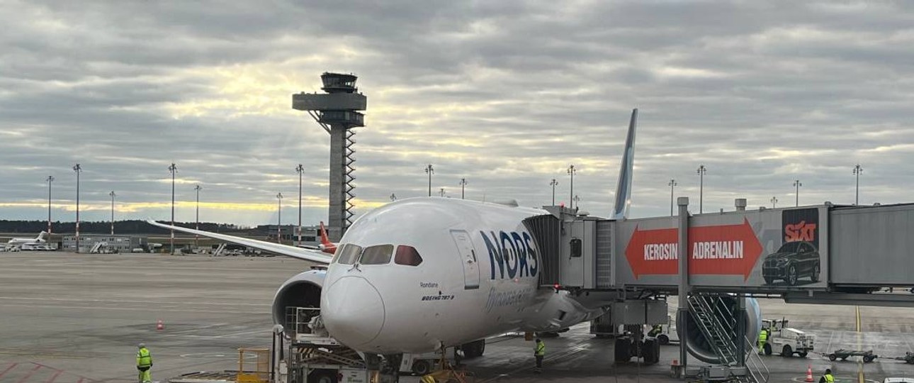 Boeing 787-9 von Norse Atlantic Airways am Flughafen BER: Bald nicht mehr zu sehen