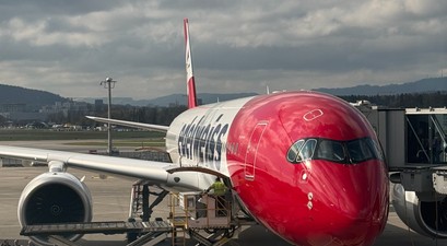 Airbus A350 von Edelweiss: Jetzt unterwegs.
