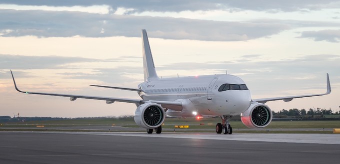 Der erste Airbus A320 Neo von Austrian Airlines: Der Jet ...