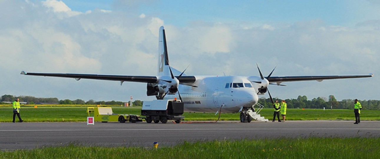 Flieger von Minoan Air: Weg aus Großbritannien.