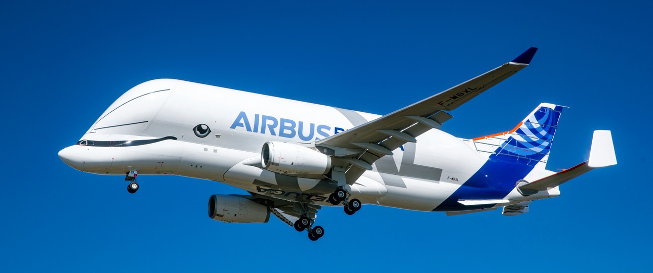 Beluga XL 1: Flog lange mit dem Testflugkennzeichen F-WBXL (Foto), jetzt ist die Kennung F-GXLG.