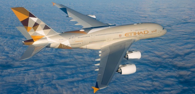 Airbus A380 von Etihad: Alle Investitionen der Golfairline werden offenbar überprüft.