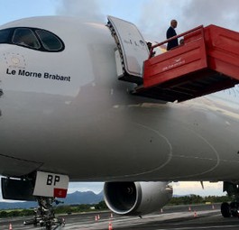 Airbus A350 von Air Mauritius: Insgesamt hat die Fluggesellschaft sechs Exemplare bestellt.