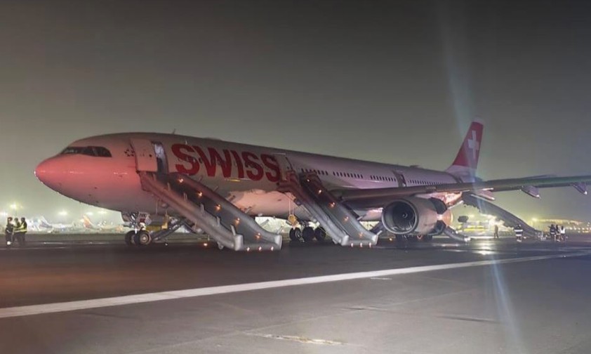 Airbus A330 von Swiss in Delhi: Es gibt erste Erkenntnisse. 