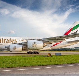 Airbus A380 von Emirates: Noch öfter in Paris zu sehen.