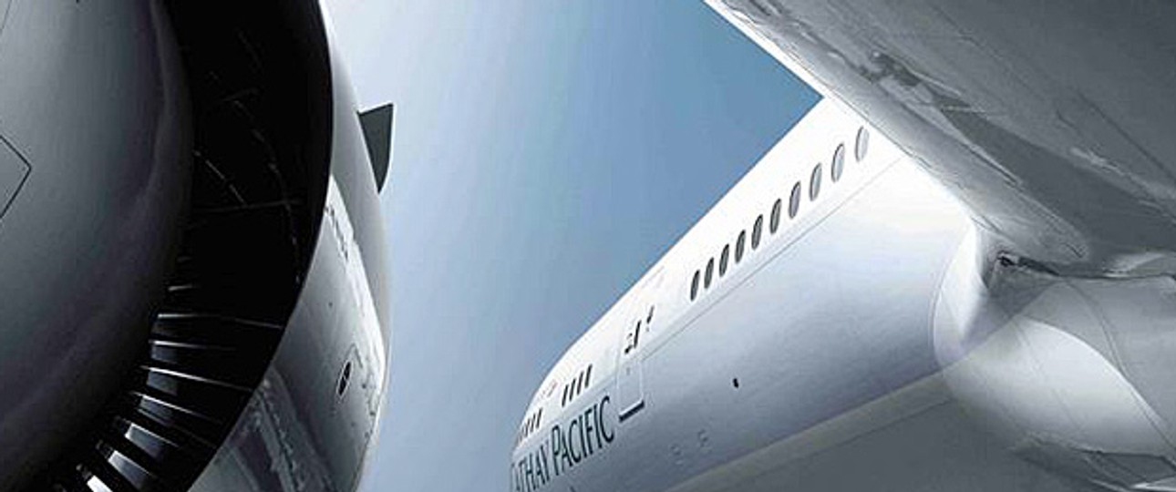 FLieger von Cathay Pacific: Die Fluglinie expandiert in Europa.