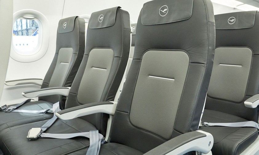 Lufthansas neuer Sitz im Airbus A321 Neo: Startklar.