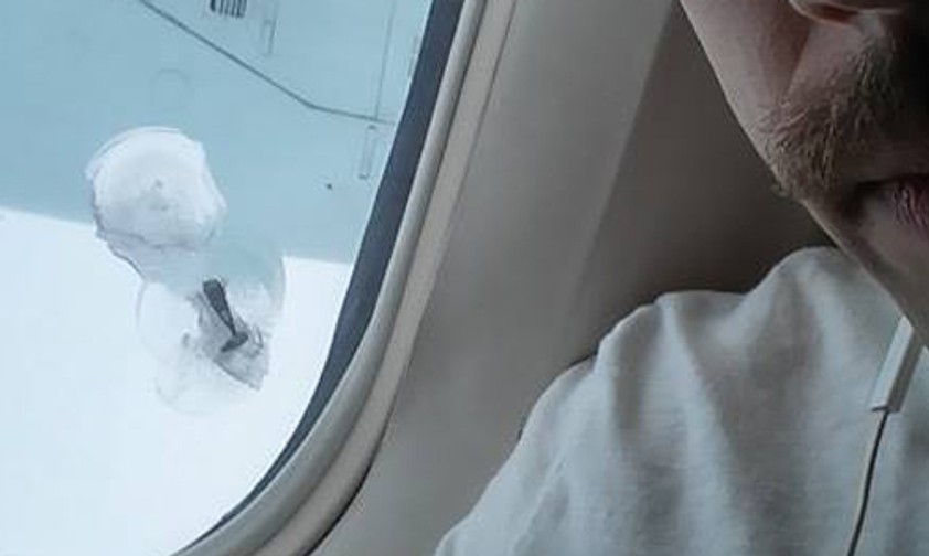Ein Anblick, auf den man lieber verzichtet: Die Schraube steckt im Fenster.
