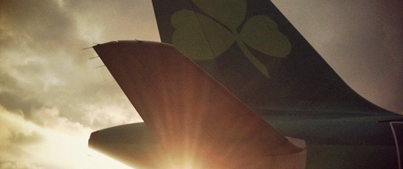 Heckflosse von Aer Lingus: Neu in San Francisco.