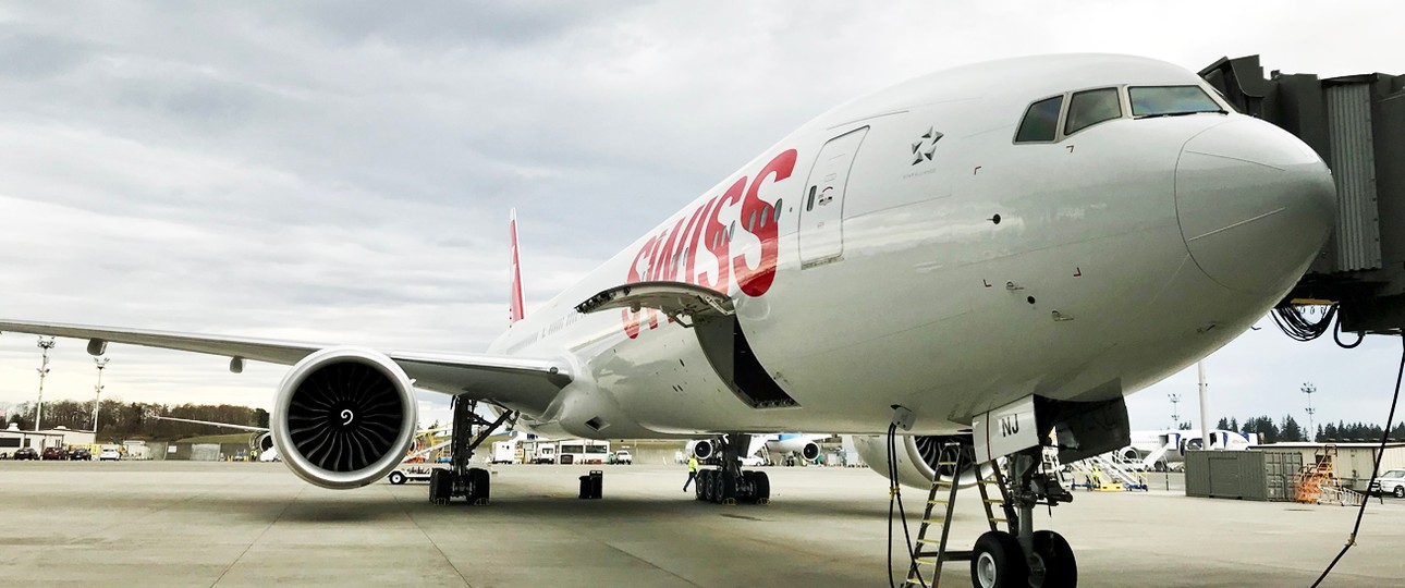 Boeing 777 von Swiss: Wird im Juli für Edelweiss nach Tampa unterwegs sein.