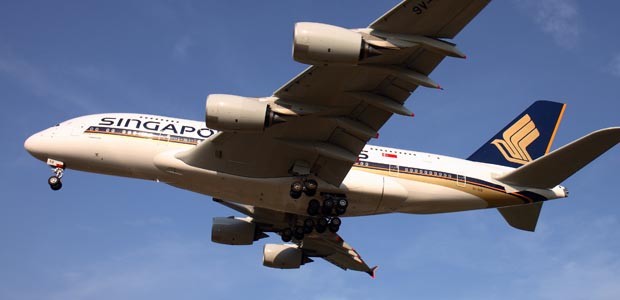 Airbus A380 von Singapore Airlines: bald auch in Indien unterwegs.