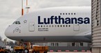 Der bisherige Träger des Namens Frankfurt am Main: Der Airbus A380 mit dem Kennzeichen D-AIMA (Archivbild).