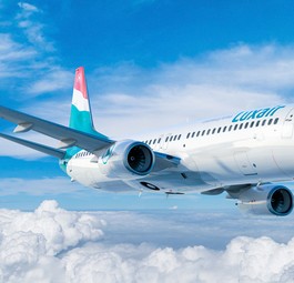 Boeing 737 Max in den Farben von Luxair: Die Fluglinie hat jetzt vier Bestellungen offen.