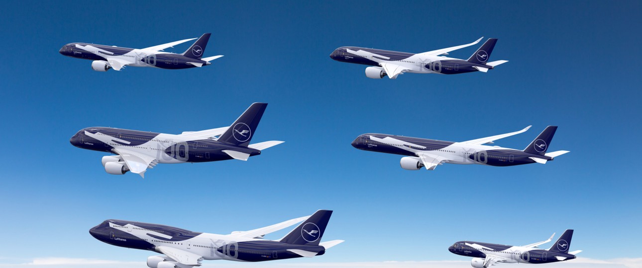 Jubiläumsflotte von Lufthansa: Bald am Himmel