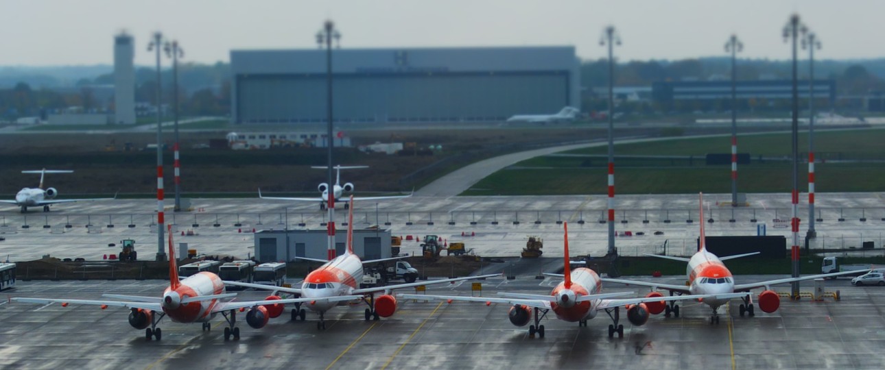 Easyjet-Flieger am BER: Bald wieder nach Köln/Bonn unterwegs.