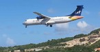 Eine ATR von Liat: Die Fluggesellschaft soll ab April wieder fliegen.