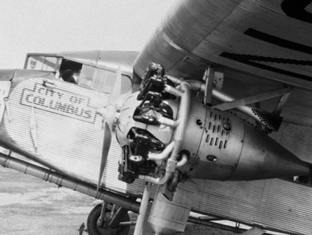 Die Maschine «City of Columbus»: Diese Ford Trimotor wurde unter anderem von Charles Lindbergh geflogen und ist bis heute erhalten gebleiben.