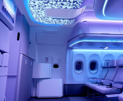 Grafik einer Kabine der A320 Neo-Serie: Mehr Möglichkeiten für den A321 Neo.