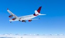 A340-600 von European Cargo: das Flugzeug ist am 5.November in der Antarktis gelandet.