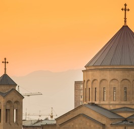 Kirche in der armenische Hauptstadt Jerewan: Eine neue Airline für das Land.