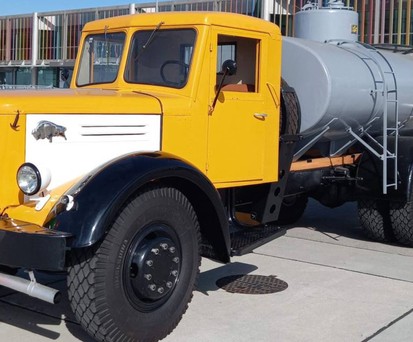 Der MAZ-200 erstrahlt in neuem Glanz