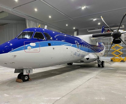 Air Saint-Pierre hat sich eine neue ATR 42-600 angeschafft.
