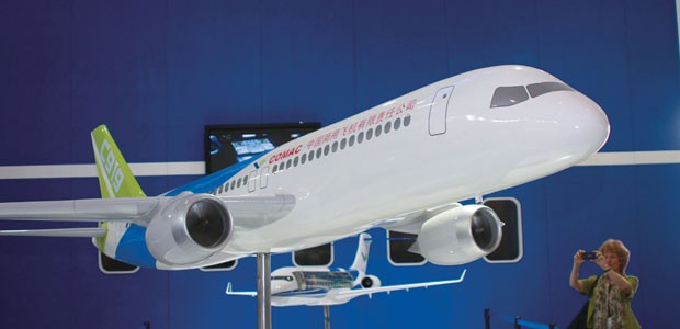 Modell der C919: Kommt bald der große Bruder C929?