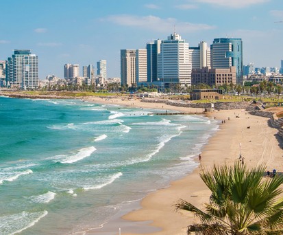 Tel Aviv: Direktflug ab Hamburg in viereinhalb Stunden.