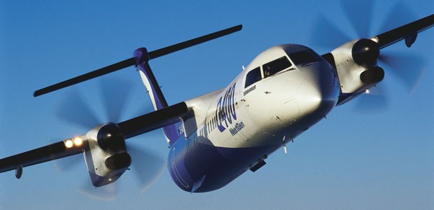 Q-400: Diesen Flieger will Bombardier eventuell in Russland produzieren.
