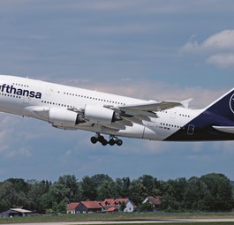Airbus A380 von Lufthansa: Die Gruppe fliegt öfter nach Asien.