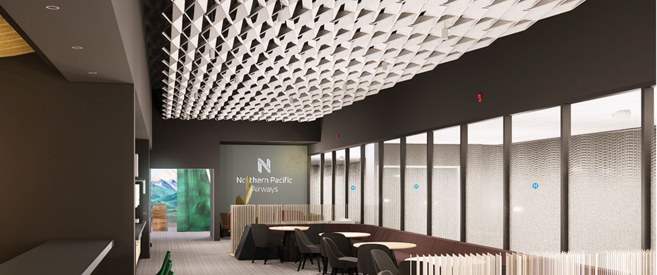 Die Lounge von Northern Pacific bietet Platz für 50 Gäste.