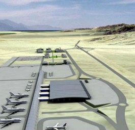 Timna Airport: Der neue Flughafen soll im April eröffnen.