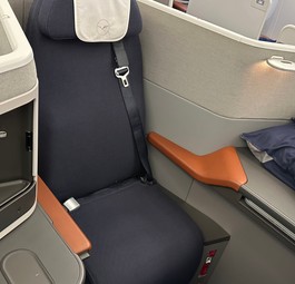 Die Allegris-Kabine der Boeing 787 von Lufhansa