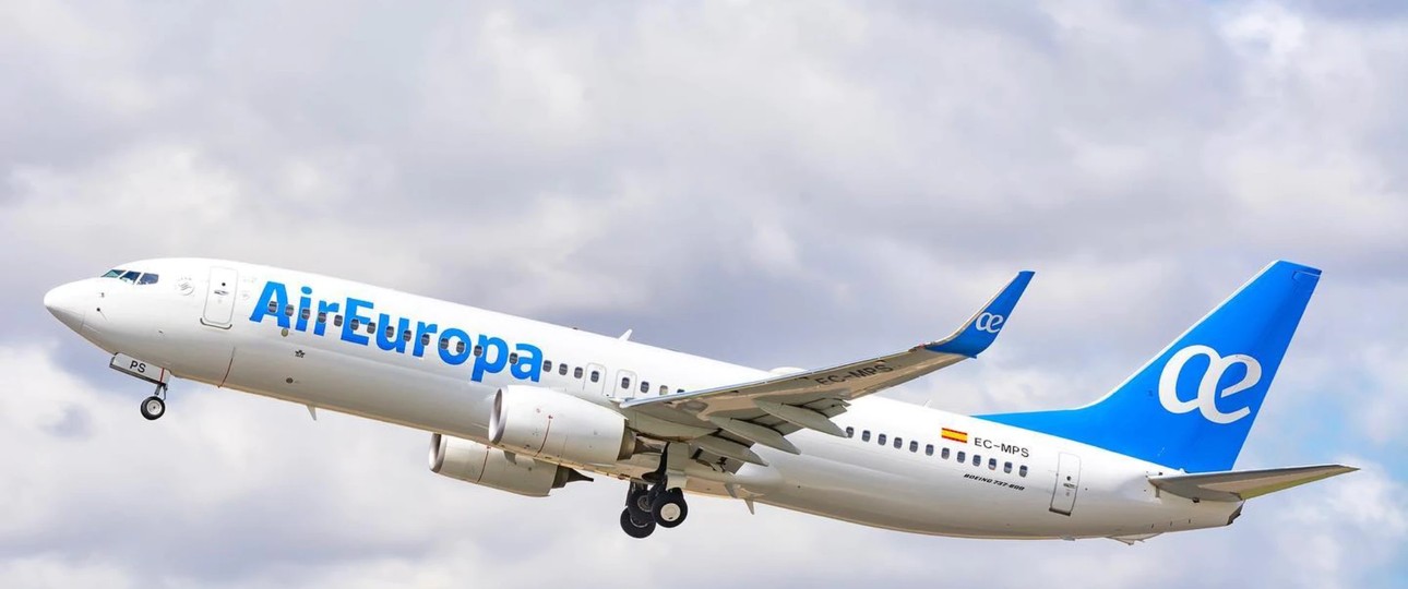 Flieger von Air Europa:  Der spanische Staat sorgt sich um die Airline.