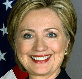 US-Außenministerin Hillary Clinton...