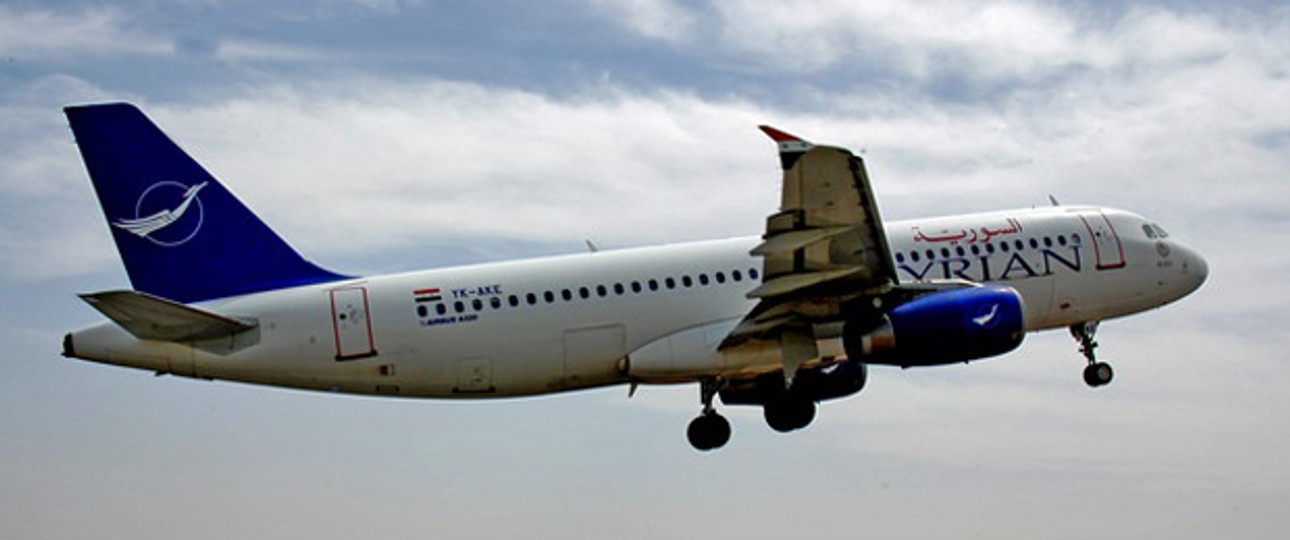 Airbus A320 von Syrian Air: Zuwachs in der Flotte.