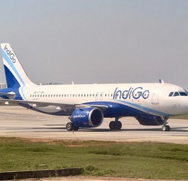Airbus A320 von Indigo: Der Flugplan der Airline ist fast komplett zusammengebrochen.