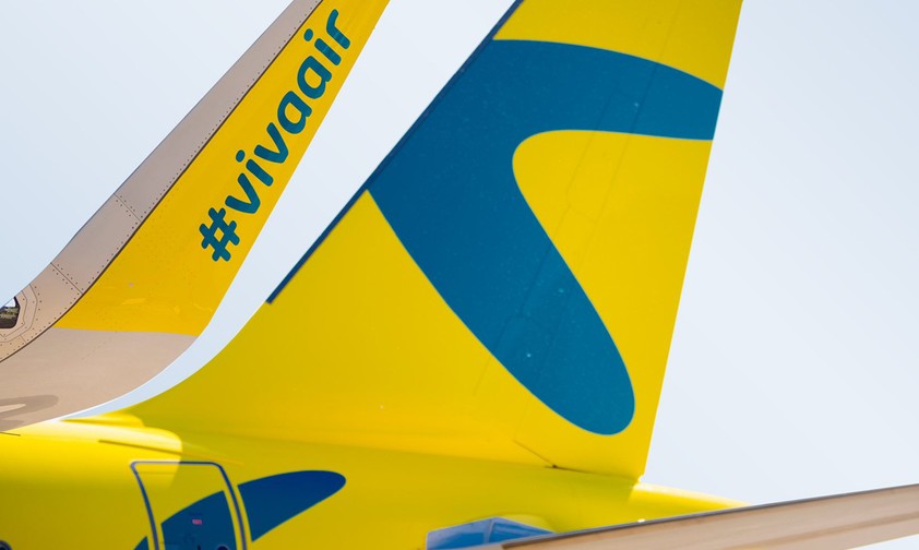 Flugzeug von Viva Air: hebt nei mehr ab.