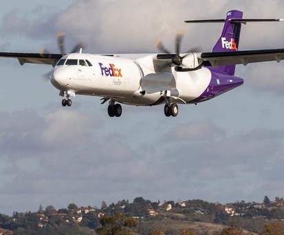 ATR-72-600 F von Fedex: Der amerikanische Logistikriese hat 30 Exemplare bestellt und hält 20 Optionen.