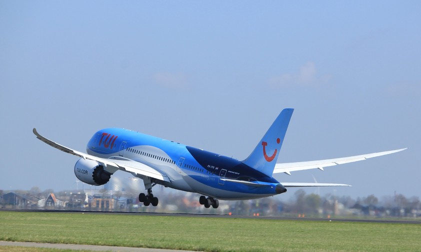 Boeing 787-8 von Tui: Ein Dreamliner musste am 29.Juni unplanmäßig in Stansted landen.