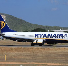 Eine Ryanair Boeing 737: Durchgeführt wurde der Flug von der polnischen Tochter Ryanair Sun.