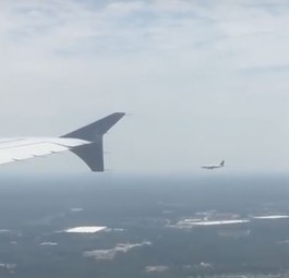 Synchrone Landung in Atlanta