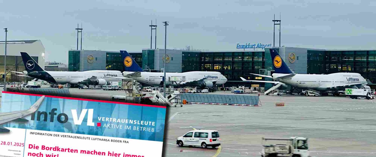 Flughafen Frankfurt und Verdi-Schreiben: Widerstand gegen die AfD.