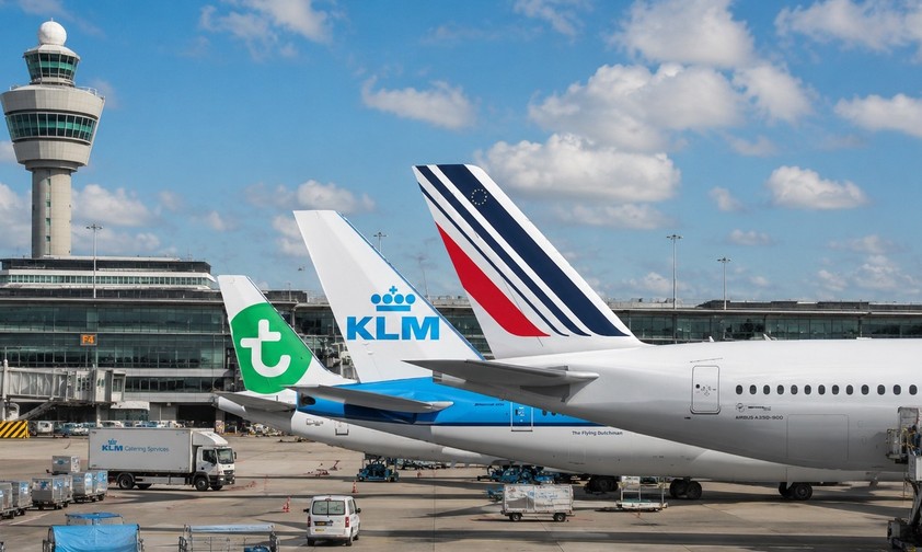 Flugzeuge von Transavia, KLM und Air France (Montage): Bald kommen neue Airlines hinzu.