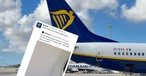 Ryanair-Tweet: Kein Mitleid mit enttäuschten Reisenden.