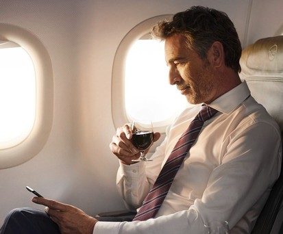 Sitz in der Business Class eines Airbus A320 von Lufthansa: Wer ganz vorne sitzen will, muss künftig extra zahlen.