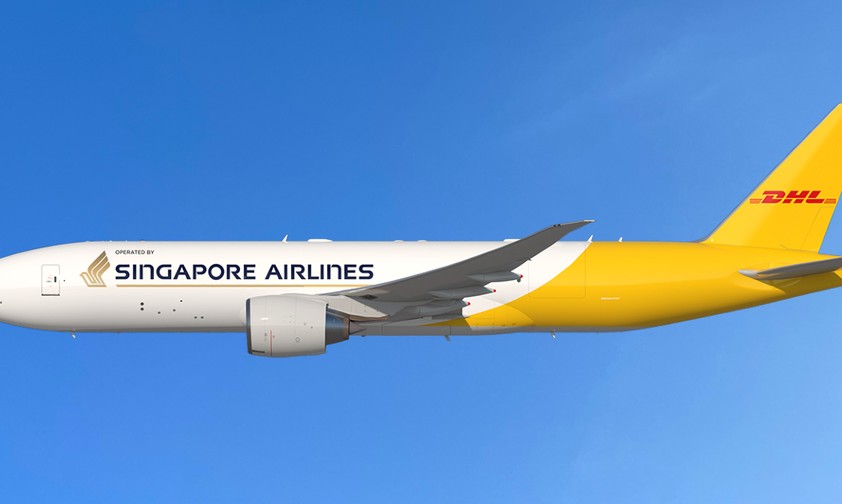 Boeing 777 F von DHL und Singapore Airlines: So soll sie aussehen.